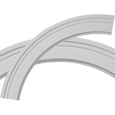 Ekena Millwork 29 3/4"OD x 23 3/4"ID x 3"W x 3/8"P Monique Ceiling Ring (1/4 of complete circle) CR29MO